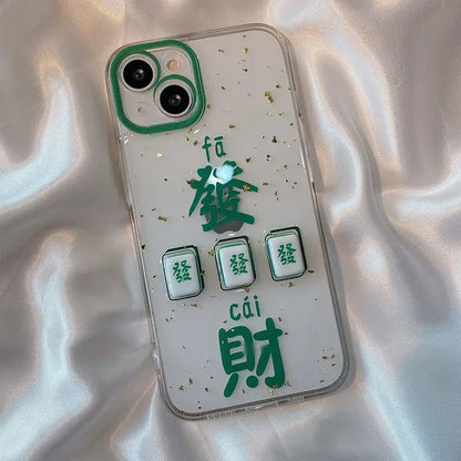 3D Mahjong Phone Case - iPhone 13 Pro Max / 13 Pro / 13 / 13