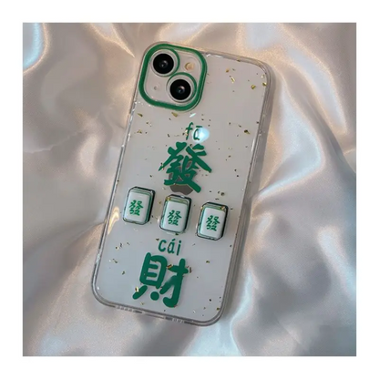 3D Mahjong Phone Case - iPhone 13 Pro Max / 13 Pro / 13 / 13