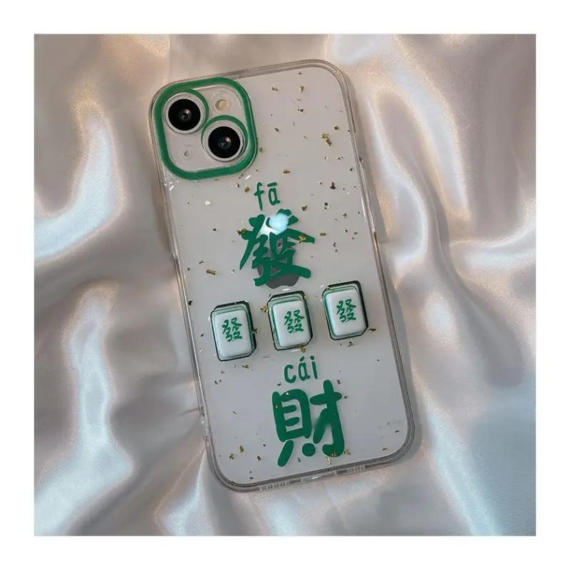 3D Mahjong Phone Case - iPhone 13 Pro Max / 13 Pro / 13 / 13