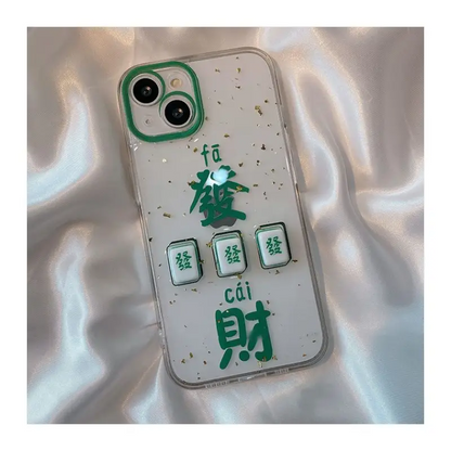 3D Mahjong Phone Case - iPhone 13 Pro Max / 13 Pro / 13 / 13