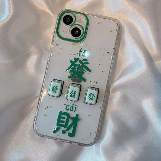 3D Mahjong Phone Case - iPhone 13 Pro Max / 13 Pro / 13 / 13
