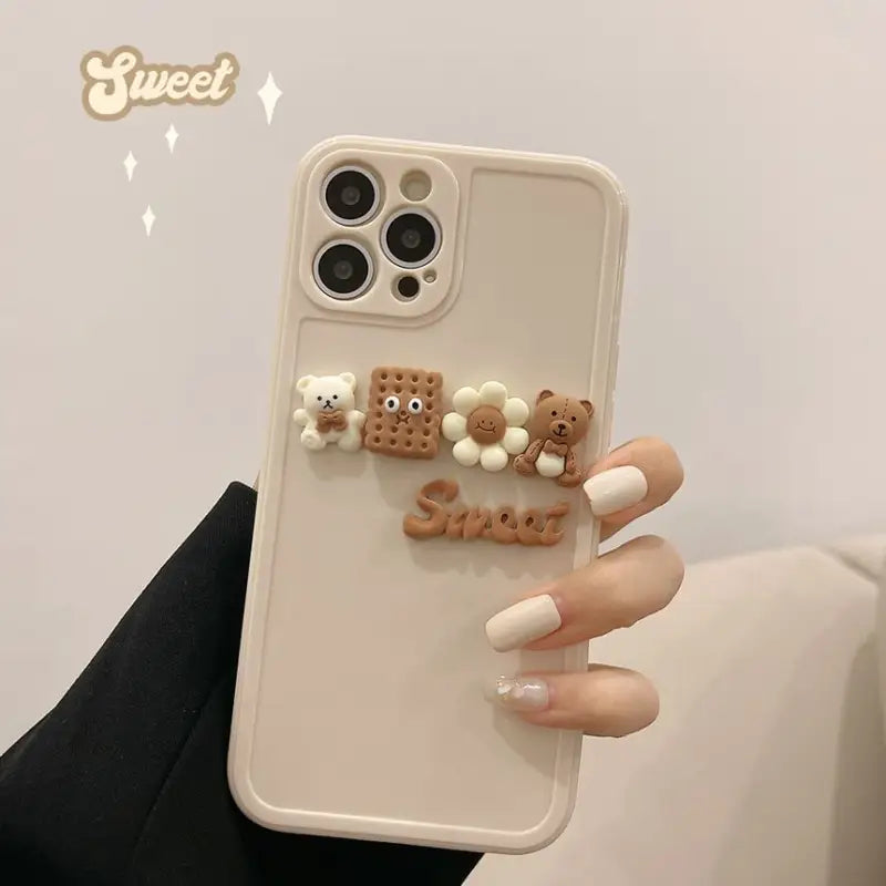 3D Pattern Phone Case - Iphone 7 / 8 / Se, 7 Plus / 8 Plus, X / Xs, Xs Max, Xr, 11, 11 Pro, 11 Pro Max, 12 Mini, 12, 12 Pro, 12 Pro Max, 13mini, 13, 13pro, 13pro Max-5