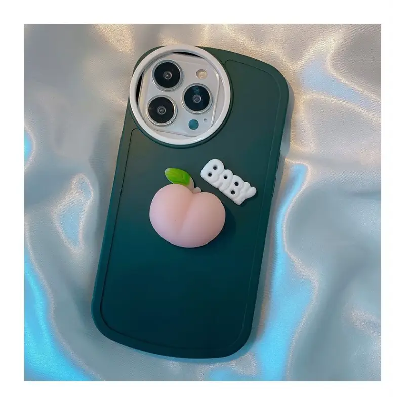 3D Peach Phone Case - iPhone 13 Pro Max / 13 Pro / 13 / 13 