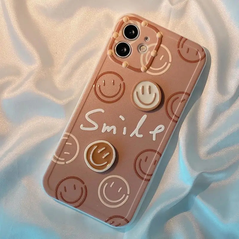 3D Smiley Phone Case - iPhone 13 Pro Max / 13 Pro / 13 / 13 