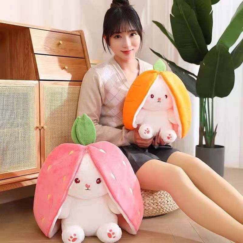 Cute Cartoon Stuffed Bunny Doll - Wonderland Case