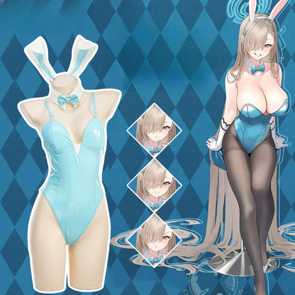 Blue Sky Blue Cute Bunny Girl Cosplay Set ON900 MK Kawaii Store