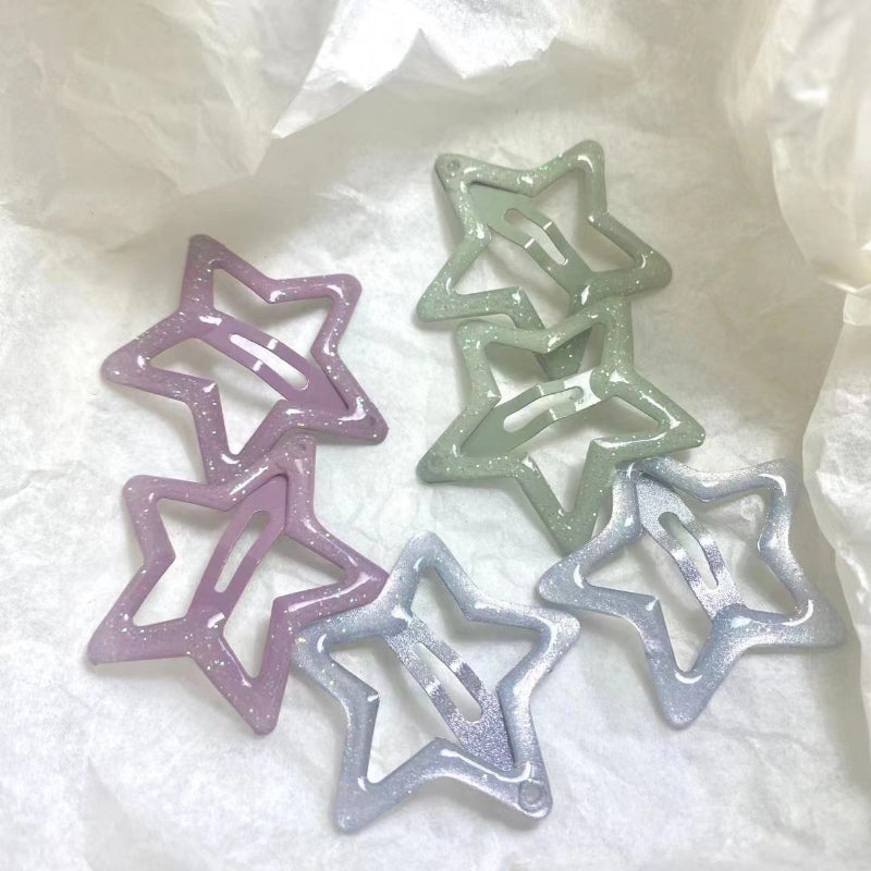 Jelly Star Hair Clip  - cybergutx