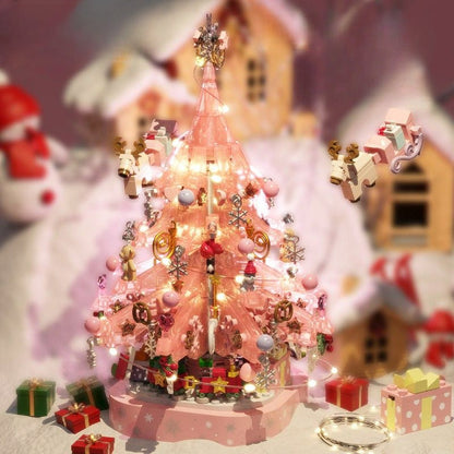 DIY Crystal Christmas Tree Music Assembly MK Kawaii Store