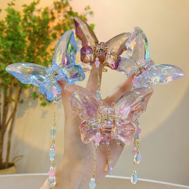 Crystal Butterfly Hair Clip