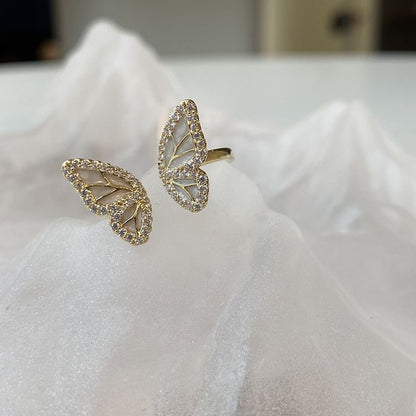 Diamond Butterfly Ring W563 Wonderland Case