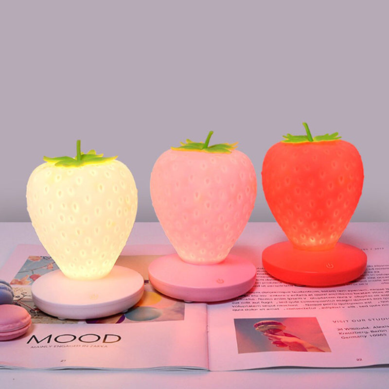 Cute Strawberry LED Table Lamp W474