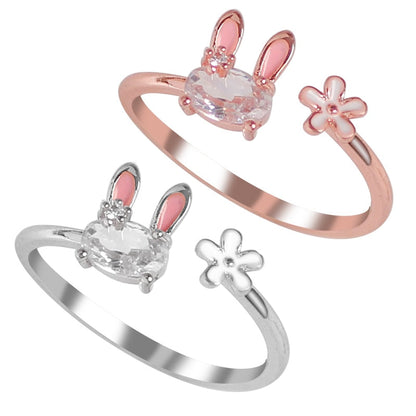 Matching Bunny Rabbit Ring W486 Wonderland Case