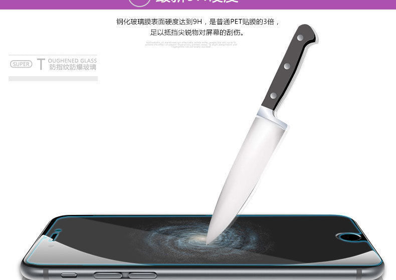 Tempered Glass Screen Protector Film - iPhone XS Max / XS / XR / X / 8 / 8 Plus / 7 / 7 Plus / 6s / 6s Plus ff20 Wonderland Case