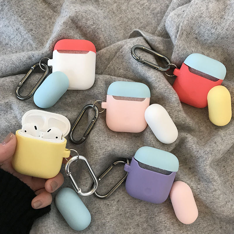 Silicone AirPods Earphone Case Skin BX7