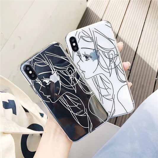 Printed Case - iPhone 11 / 11 Pro / 11 Pro Max / XS MAX / XR / XS / X / 8 Plus / 8 / 7 Plus / 7 / 6S Plus / 6S BX16 Wonderland Case