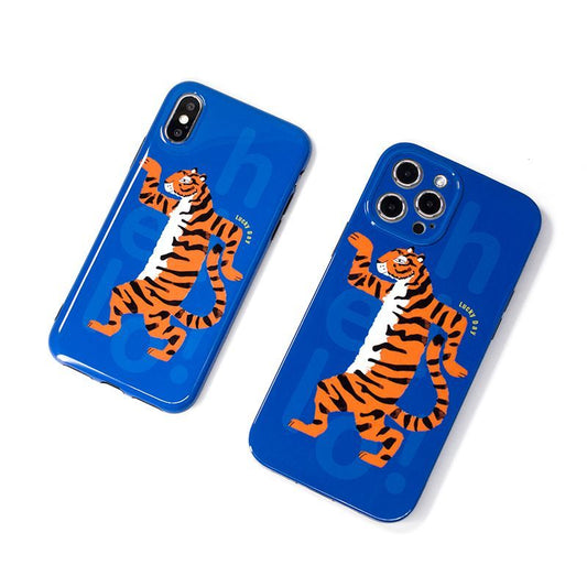 Tiger Phone Case - iPhone 13 Pro Max / 13 Pro / 13 / 13 mini / 12 Pro Max / 12 Pro / 12 / 12 mini / 11 Pro Max / 11 Pro / 11 / SE / XS Max / XS / XR / X / SE 2 / 8 / 8 Plus / 7 / 7 Plus PE794 Wonderland Case