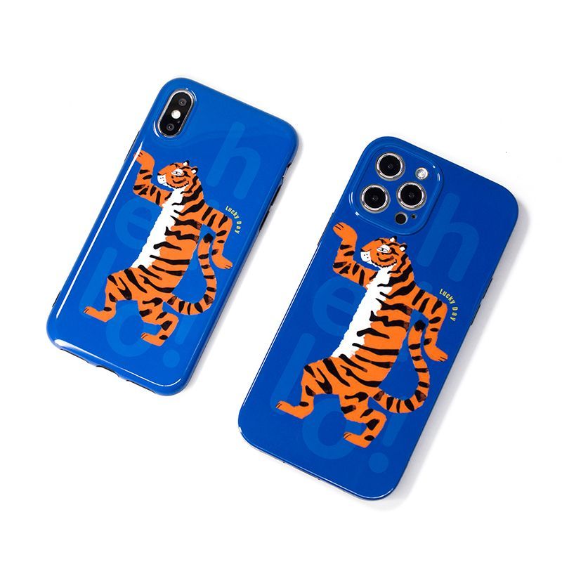 Tiger Phone Case - iPhone 13 Pro Max / 13 Pro / 13 / 13 mini / 12 Pro Max / 12 Pro / 12 / 12 mini / 11 Pro Max / 11 Pro / 11 / SE / XS Max / XS / XR / X / SE 2 / 8 / 8 Plus / 7 / 7 Plus PE794 Wonderland Case