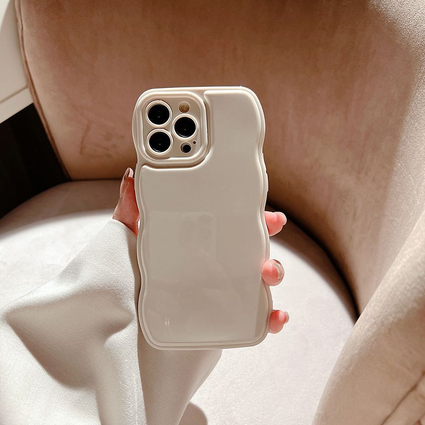 Wavy Phone Case - iPhone 14 Pro Max / 14 Pro / 14 Max / 14 / 13 Pro Max / 13 Pro / 13 / 13 mini / 12 Pro Max / 12 Pro / 12 / 12 mini / 11 Pro Max / 11 Pro / 11 ff2 Wonderland Case