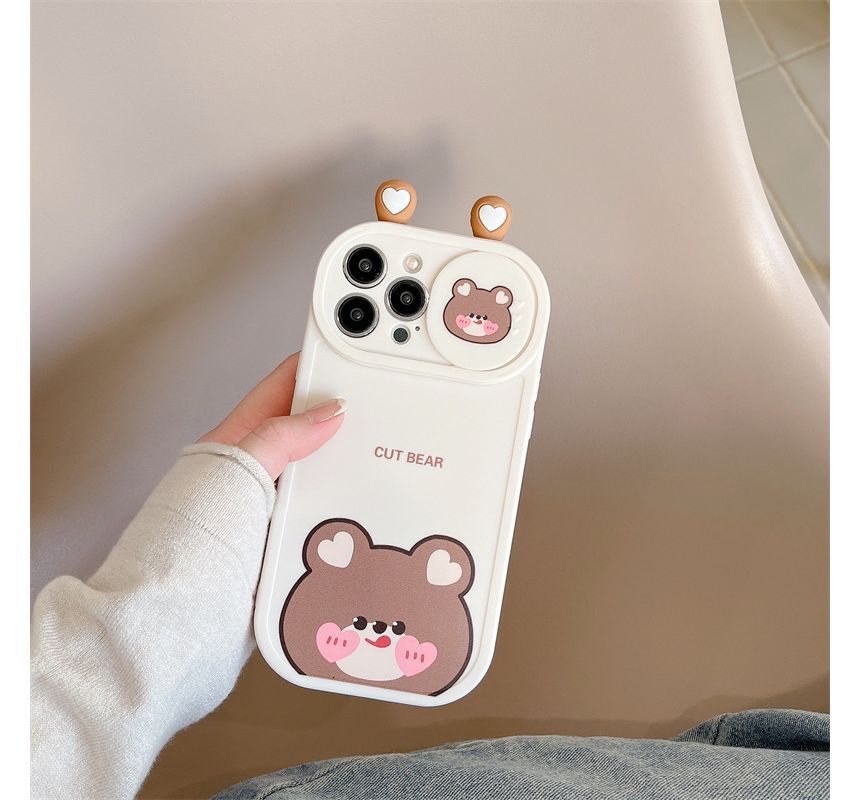 Animal Lens Cover Phone Case - iPhone X / XS / XR / XS Max / 11 / 11 Pro / 11 Pro Max / 12 / 12 Pro / 12 Pro Max / 13 / 13 Pro / 13 Pro Max / 14 / 14 Plus / 14 Pro / 14 Pro Max ff10 Wonderland Case