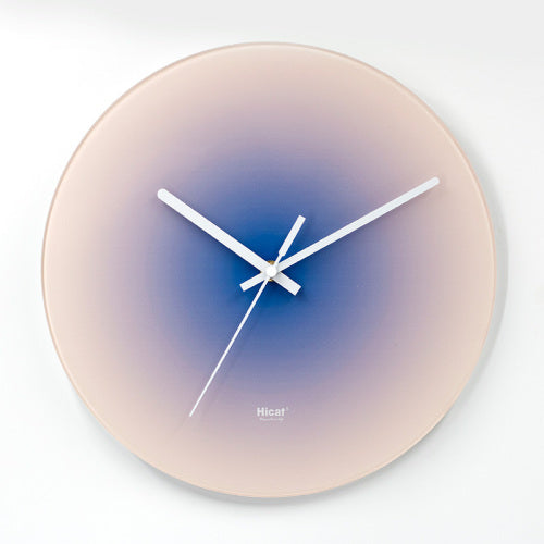 Sunset Modern Art Clock - Moon