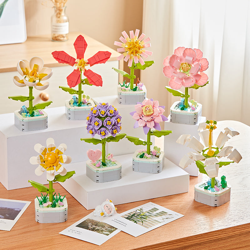 Building Block Diy Flower Planter - Heartzcore Heartzcore