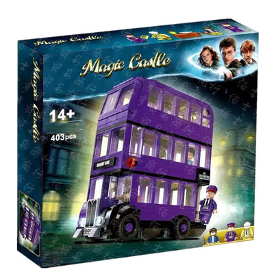 DIY Castle And BUS Blocks - Moon