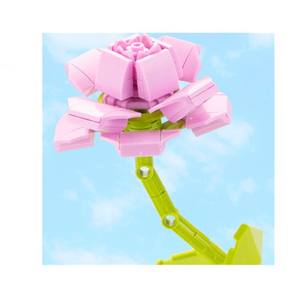 DIY Handmade Building Block Bouquet - Kimi MK Kawaii Store