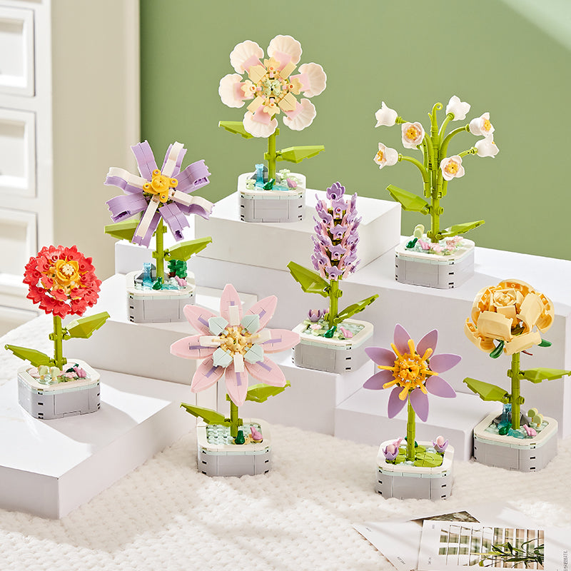 Building Block Diy Flower Planter - Heartzcore Heartzcore