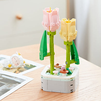 Building Block Diy Flower Planter - Heartzcore Heartzcore