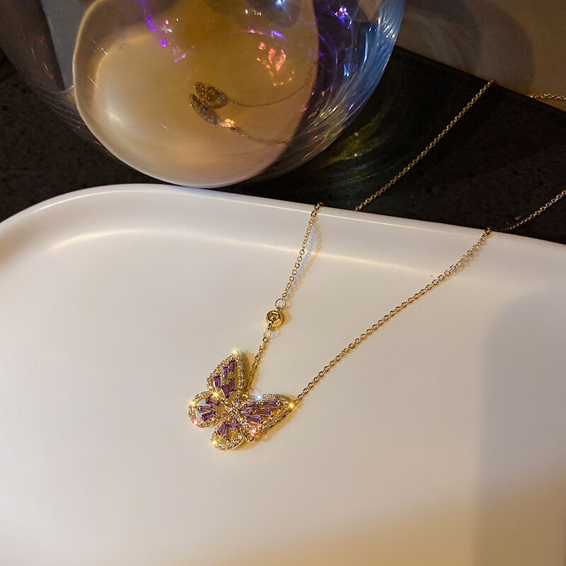 Angel Butterfly Fantasy Necklace W448