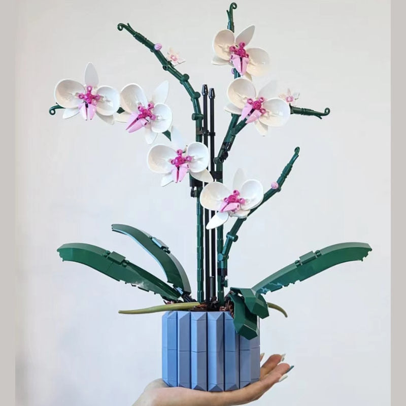 DIY Flower Block Bouquet Botanical Collection - Moon
