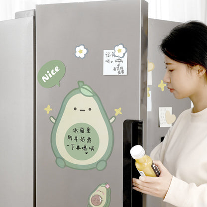 Cute Magnetic Fridge Avocado Notes Board ON665 Cospicky