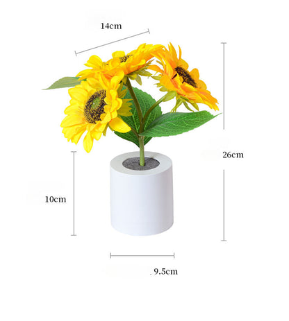 Sunflower Lamp Wonderland Case