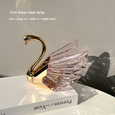 Creative Advanced Swan Table Lamp Bedside Lamp