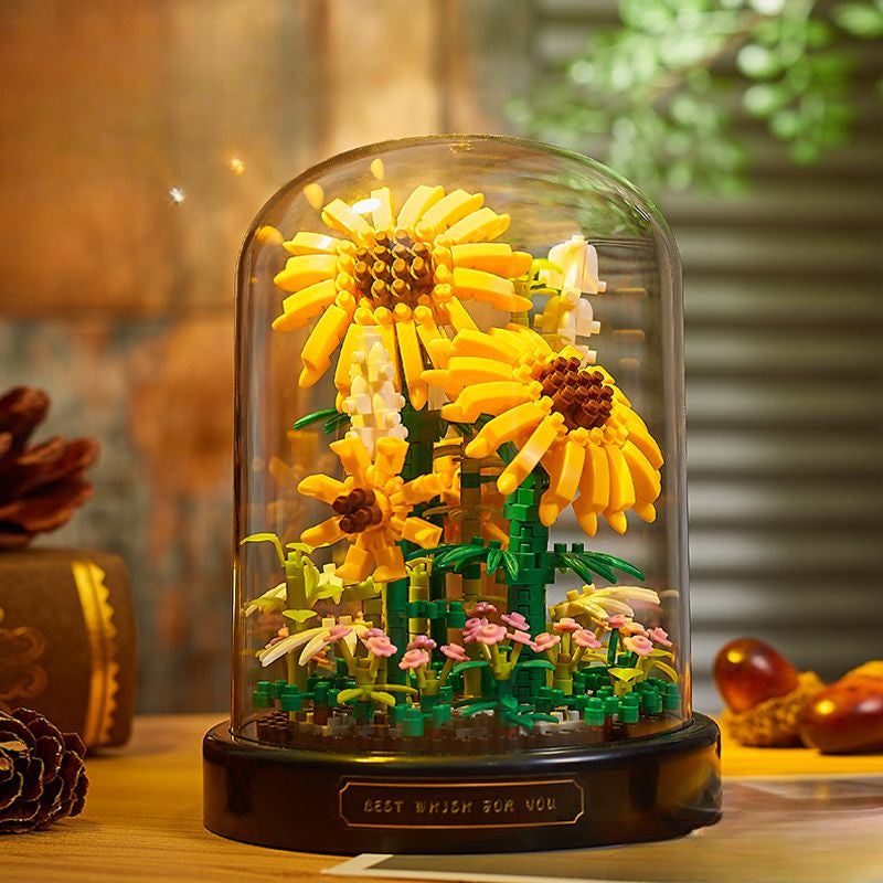 DIY Handmade Flowers Building Blocks - Kimi MK Kawaii Store