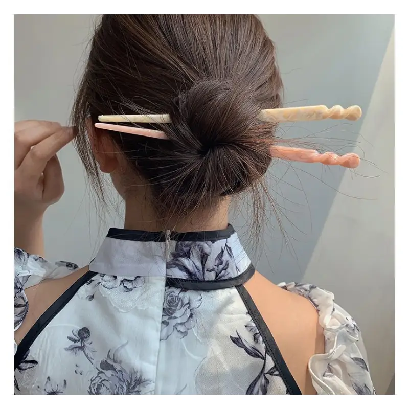 Acetate Hair Stick E822 - Hair Fashion Accessories