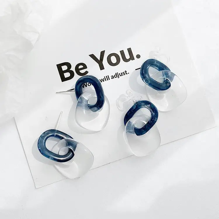Acrylic Dangle Earring - Fancy Earrings