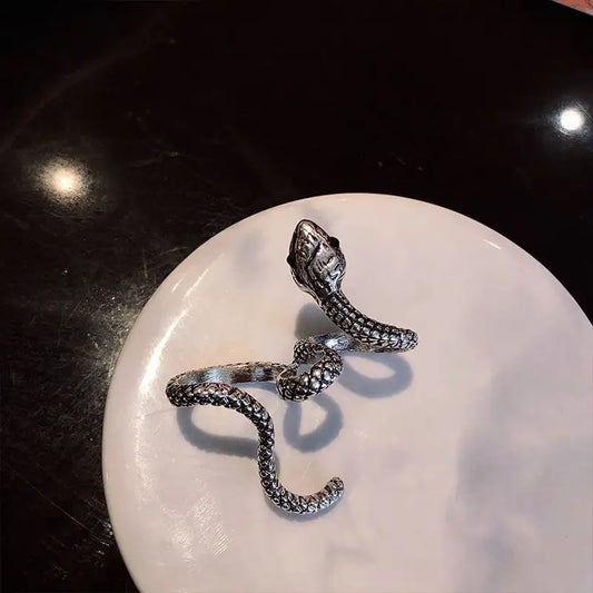 Alloy Snake Open Ring-1