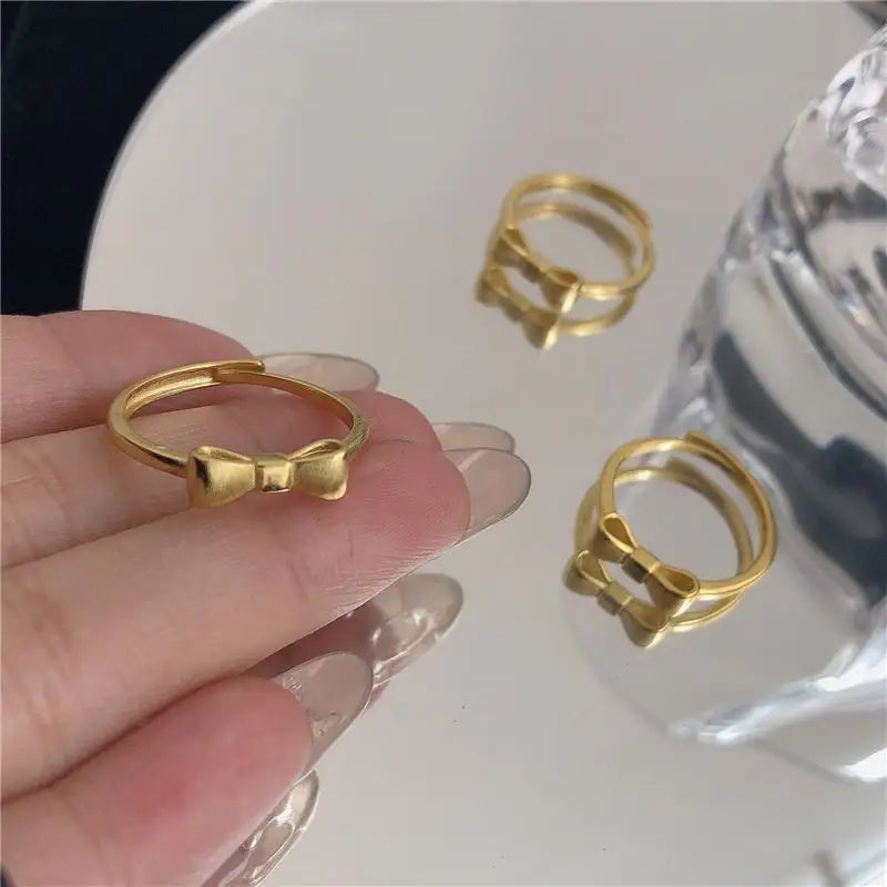 Bow Alloy Ring-1