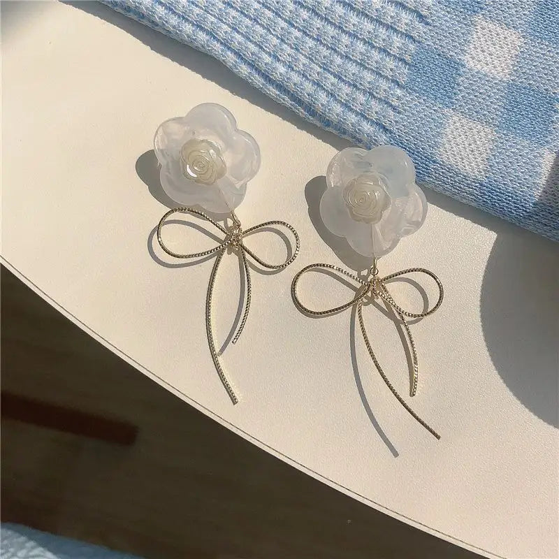 Flower Resin Earring-1