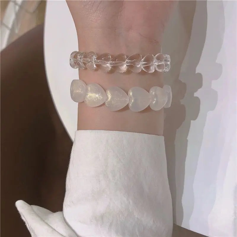 Heart Bead Bracelet-2