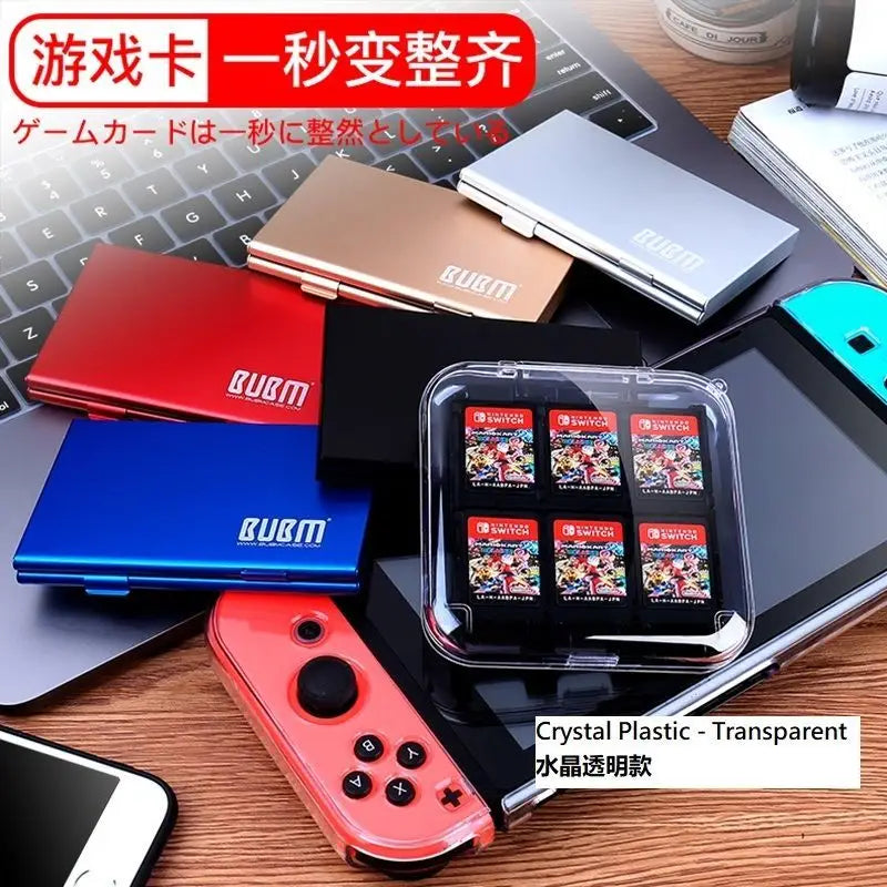 Alloy Nintendo Switch Game Card Case - Pouches