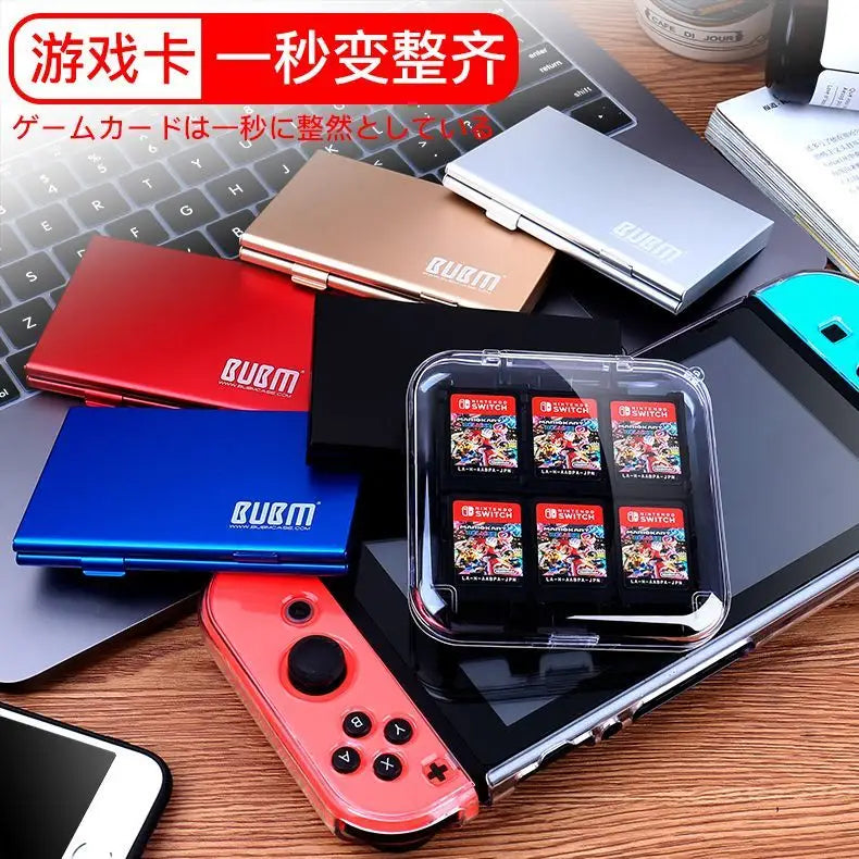 Alloy Nintendo Switch Game Card Case - Pouches