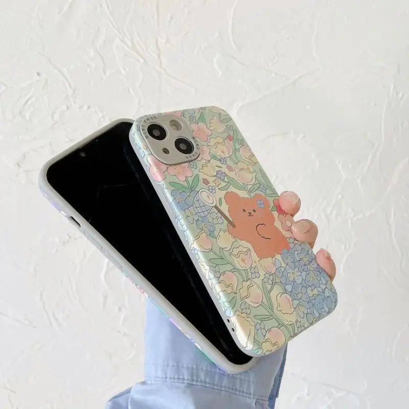 Animal Flower Phone Case - iPhone 13 Pro Max / 13 Pro / 13 /