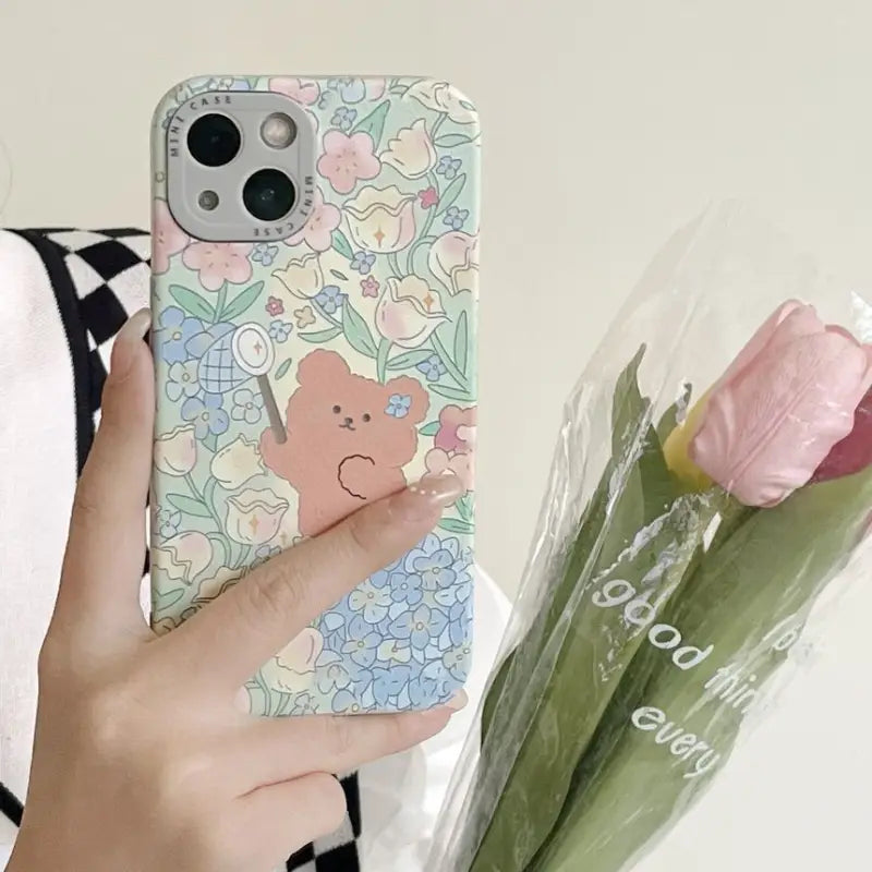 Animal Flower Phone Case - iPhone 13 Pro Max / 13 Pro / 13 /