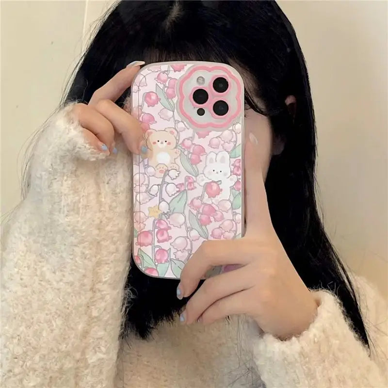 Animal Flower Phone Case - iPhone 13 Pro Max / 13 Pro / 13 /