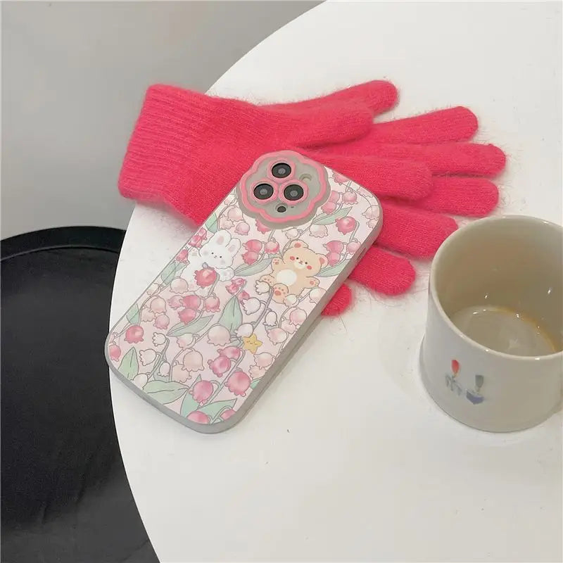 Animal Flower Phone Case - iPhone 13 Pro Max / 13 Pro / 13 /