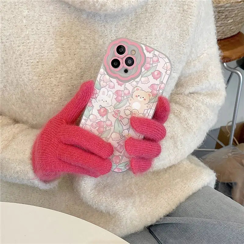 Animal Flower Phone Case - iPhone 13 Pro Max / 13 Pro / 13 /