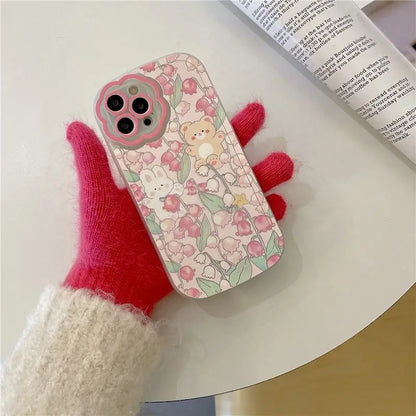 Animal Flower Phone Case - iPhone 13 Pro Max / 13 Pro / 13 /