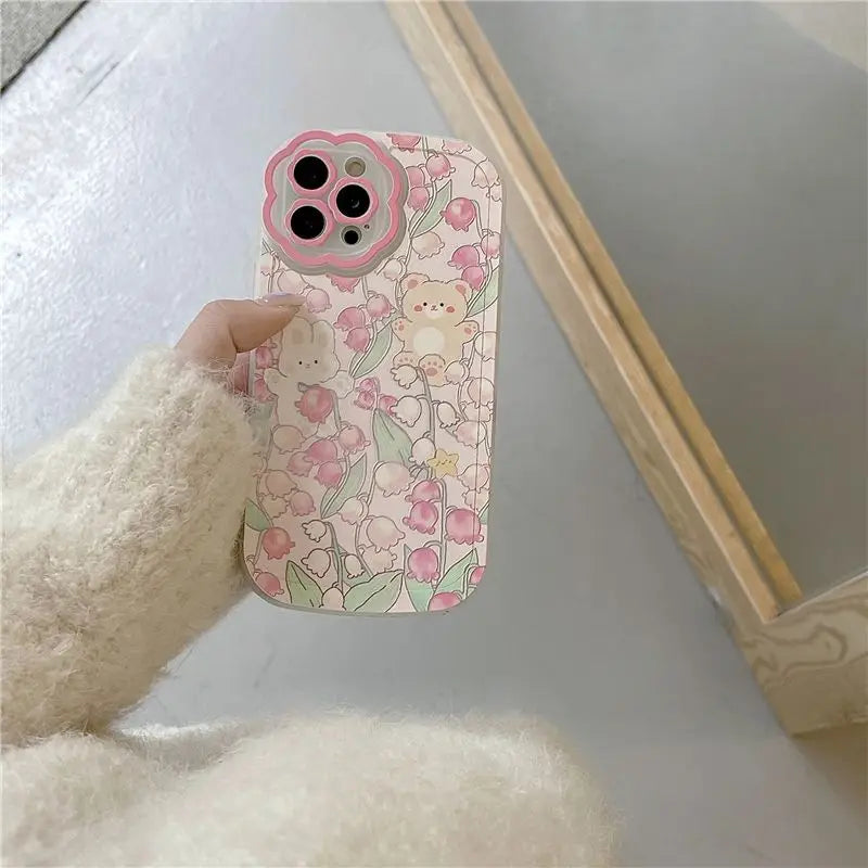 Animal Flower Phone Case - iPhone 13 Pro Max / 13 Pro / 13 /